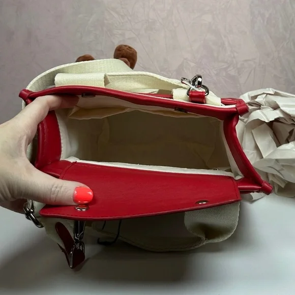 Steve Madde BWebber Rosette Natural with Teddy Bear Charm - Picture 12 of 13